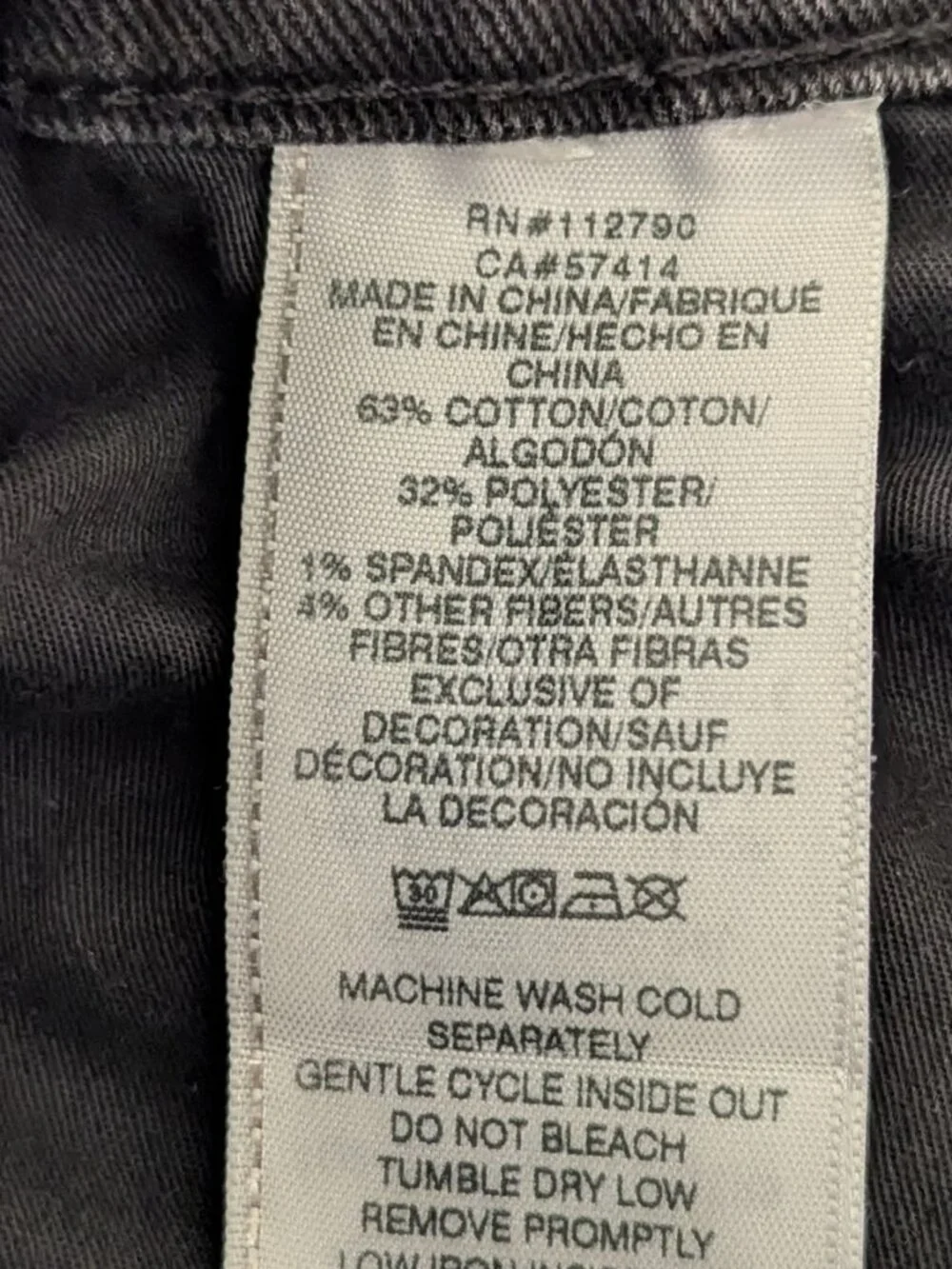 True Religion Geno Relaxed Slim Jeans Men's 32 (Fit 32x30) Black Stretch